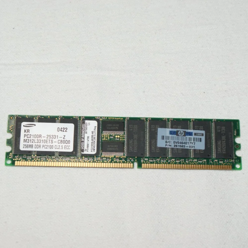 LAST CHANCE!  RAM DDR PC2100R 512 MB